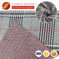 Tissu à carreaux de chasse à carreaux à carreaux classiques Polyester PLAIN JACQUARD POLY SPANDEX Prix de tissu par mètre